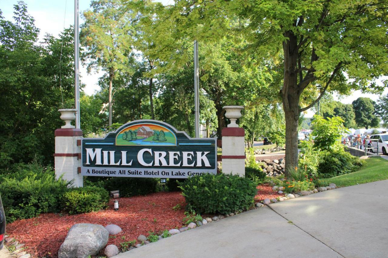 Mill Creek Hotel Lake Geneva Exteriör bild